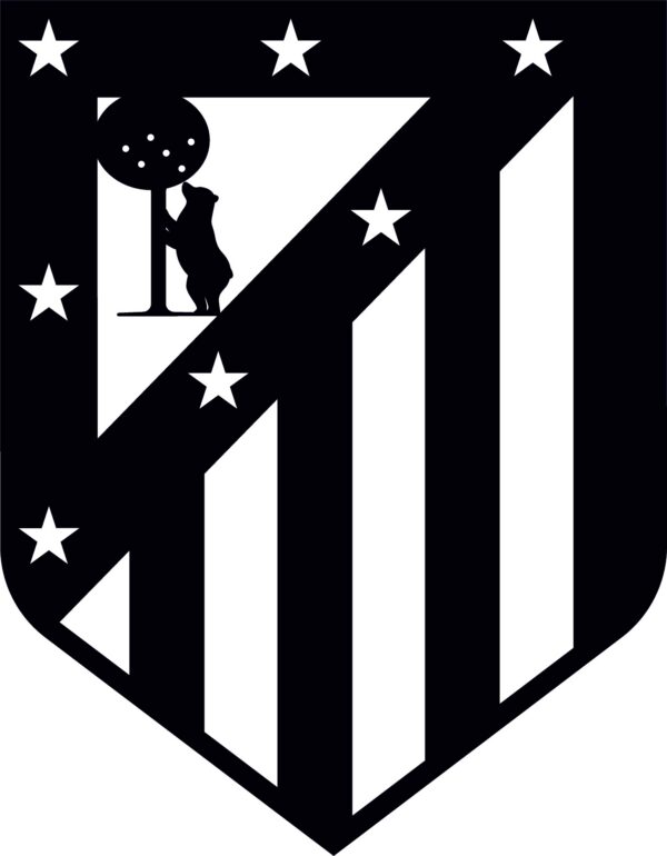 Cuadro Atlético de Madrid – 1 pieza, 40 × 30 cm